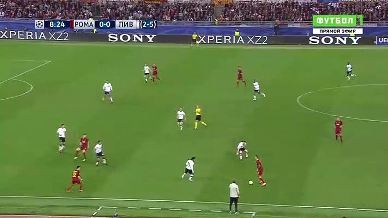 Sadio Mane Goal HD - AS Roma	0-1	Liverpool 02.05.2018