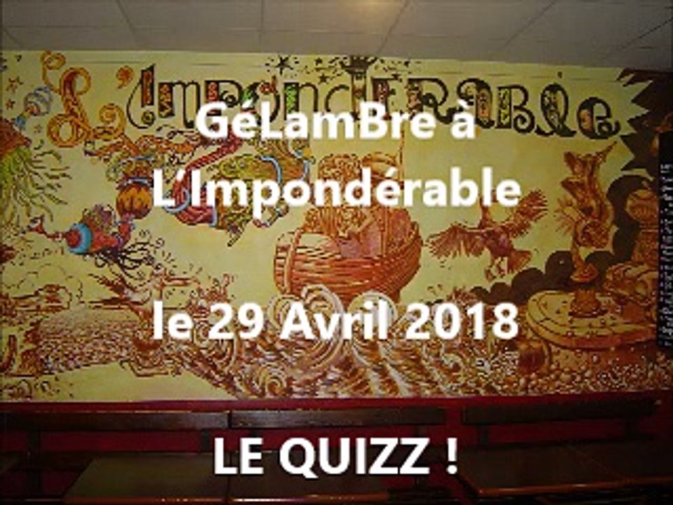 Quizz sur La Littérature "kabyle" (Café Littéraire avec GéLamBre)