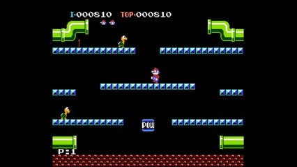 [Longplay] Mario Bros. (phase 1-14) - Nes (1080p 60fps)