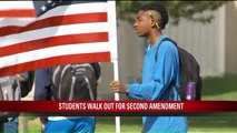 Students Stage Pro Second Amendment Walkouts