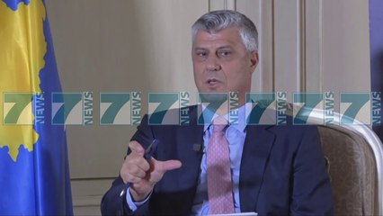 THAÇI DEKLAROI SE DIALOGU ME SERBINE ESHTE E VETMJA ZGJIDHJE  - News, Lajme - Kanali 7