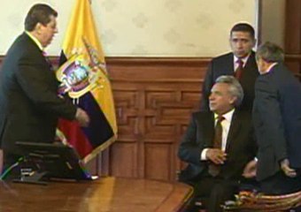 Nuevo Ministro de Defensa y del Interior fueron recibidos por el presidente Moreno