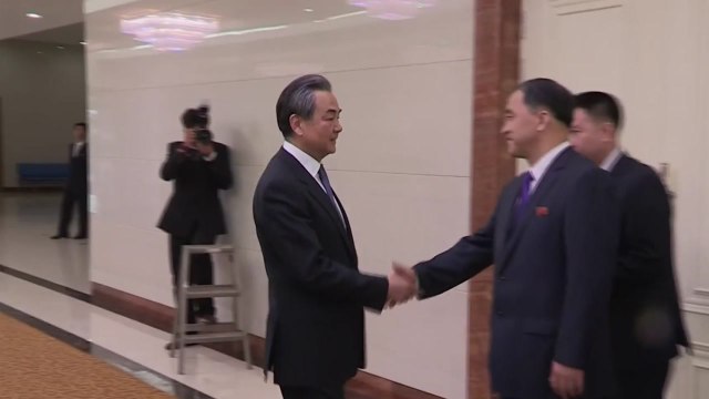 왕이 中 외교부장 평양 방문 비핵화 적극 지지 / YTN