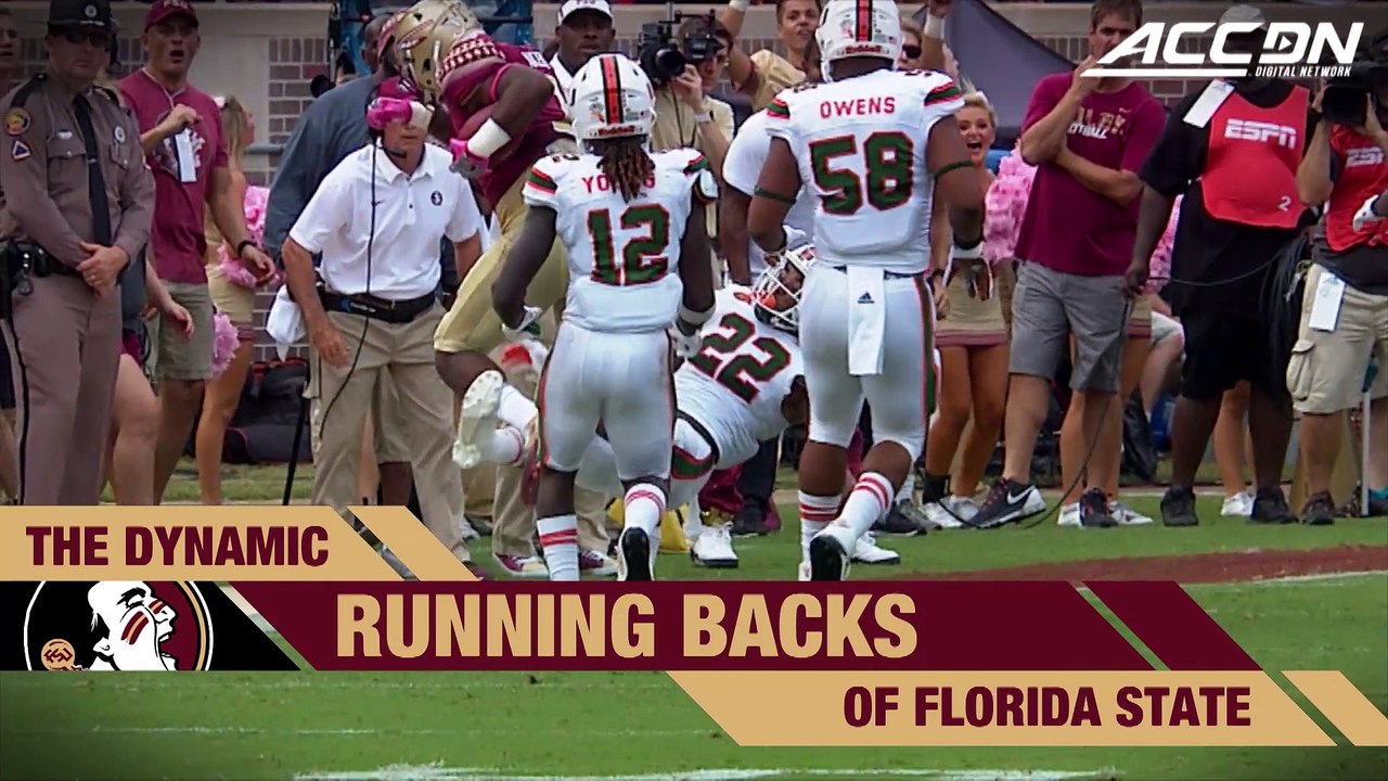 FSU's Dynamic Running Backs ACC Football Spring Spotlight video