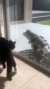 Quand tu as un gros intrus dans le jardin...