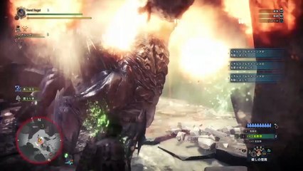 【MHW】歴戦クシャルダオラヘビィボウガン拡散弾01'31"13【モンハンワールド】