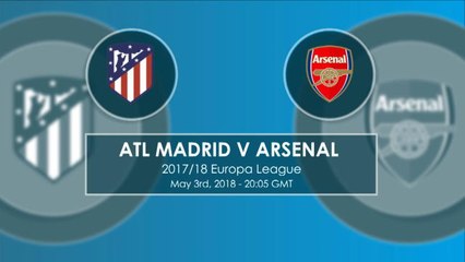 Atletico Madrid v Arsenal - head-to-head