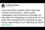 Celebrities & friends REACT to Sarah Geronimo’s BREAKDOWN at her concert!