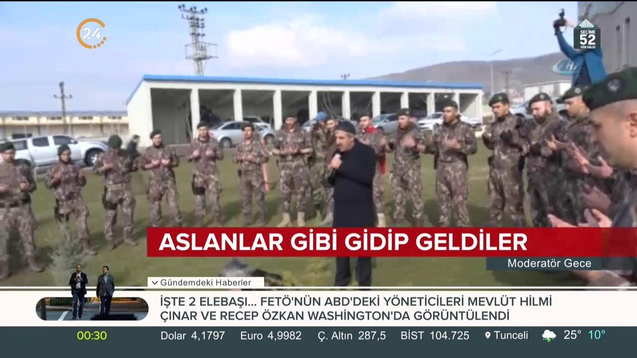 Aslanlar gibi gidip geldiler
