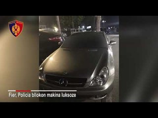 Asetet kriminale/ Bllokohen 16 makina luksoze në Fier, njëra e blinduar