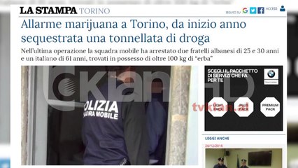 Alarmohen autoritetet italiane, kapin drogë me vlerë 3 milionë në Torino