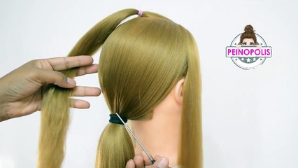 PEINADOS PARA NIÑAS - Coletas con Trenzas para Cabello Largo Faciles y Rapidos