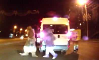 VÍDEO: esto solo puede pasar en Rusia