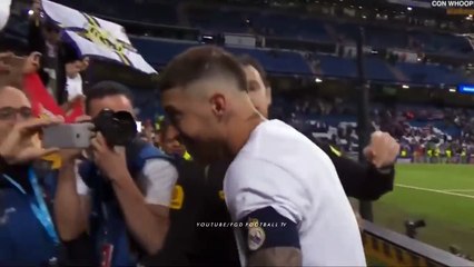 LIHAT APA YANG DILAKUKAN SERGIO RAMOS USAI PERTANDINGAN MADRID VS MUNCHEN