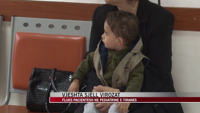 Vjeshta sjell virozat, fluks pacientesh në pediatri - News, Lajme - Vizion Plus