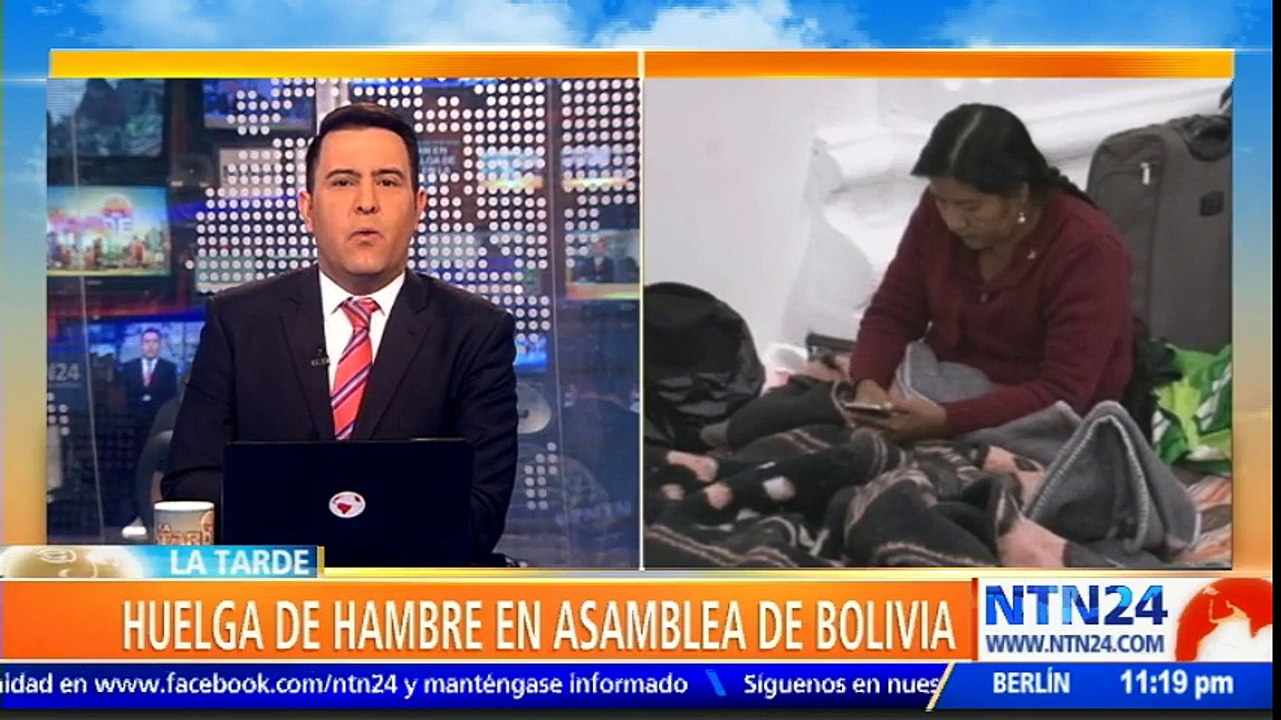 Parlamentarios bolivianos en huelga de hambre por disputa de territorio entre departamentos