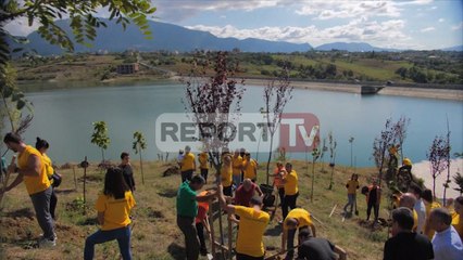 Report TV - Farkë, nis sezoni i ri i mbjelljeve Veliaj:Nisim punën për Pyllin Orbital