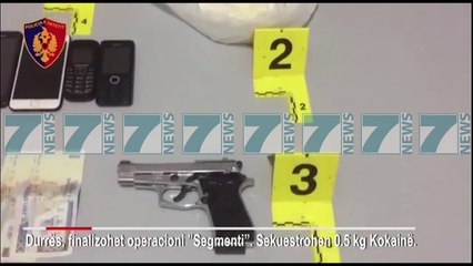 AKSIONI I POLICIA NE DURRES, KAPET DROGE E TRITOL - News, Lajme - Kanali 9