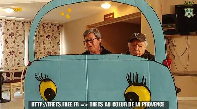 Spectacle comique à la maison de retraite 28av2018 TRETS