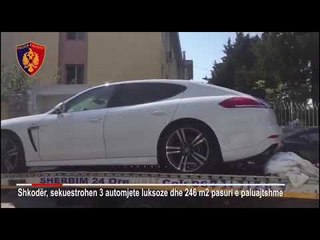 "Vjeshtë 2017" në Shkodër - Të arrestuarit për trafik droge i sekuestrohen pronat dhe mjetet luksoze