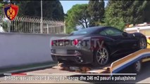 Report TV - Shkodër, bllokohet pasuria e trafikantit, ‘Ferrari’ 200 mijë €