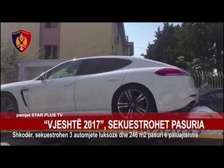 SHKODËR, BLLOKOHET PASURIA E TRAFIKANTIT, AUTOMJETE ME VLERË 310 MIJË €