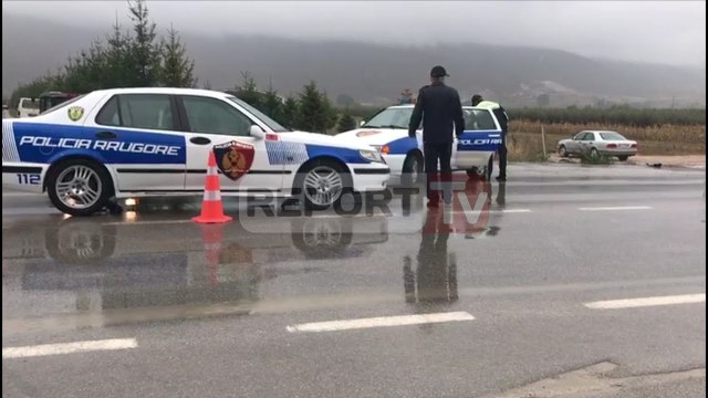 Report TV - Korçë, makina përplas motorin humbin jetën dy persona
