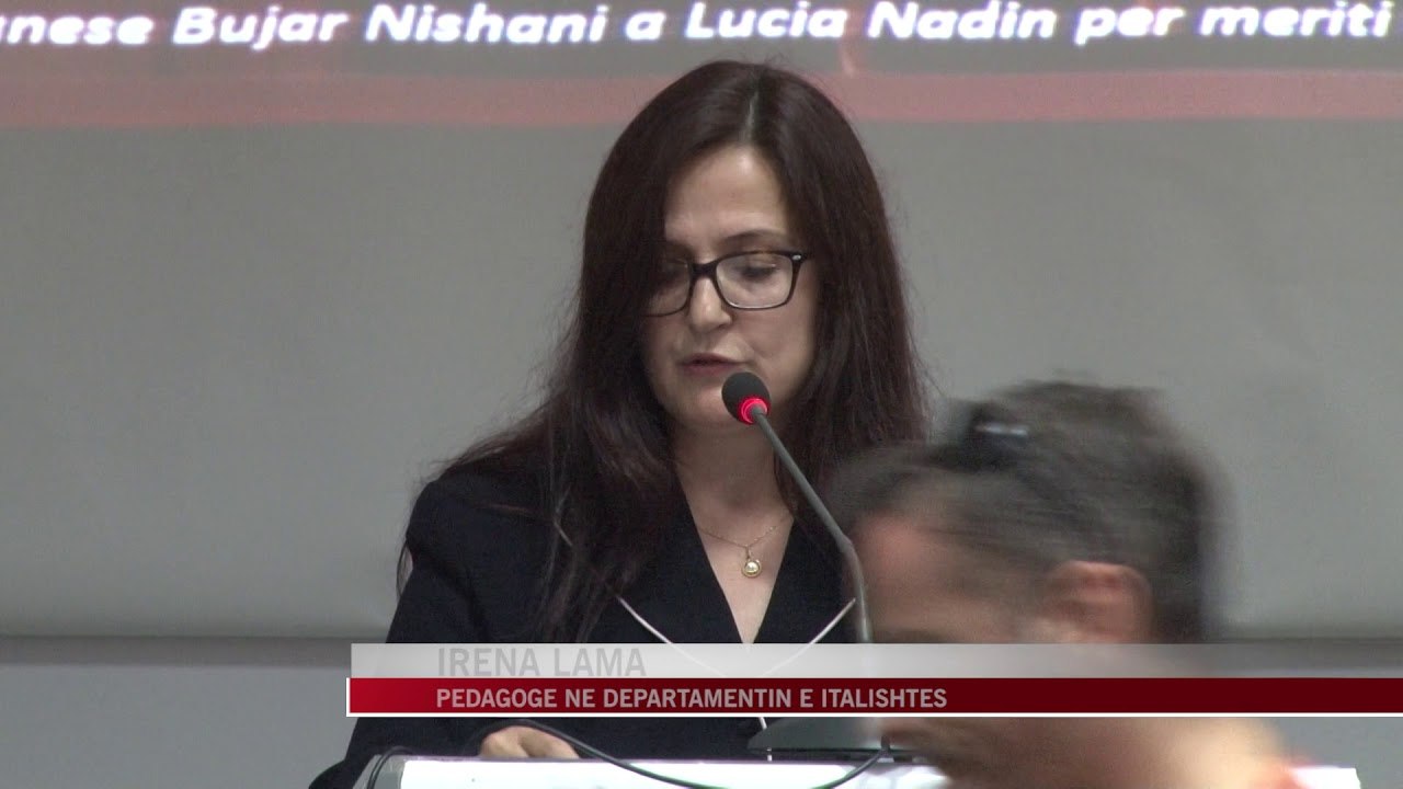 Lucia Nadin merr titullin “Honoris Causa” - News, Lajme - Vizion Plus