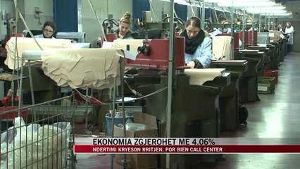 Ekonomia zgjerohet me 4.06%, ndërtimi kryeson rritjen - News, Lajme - Vizion Plus