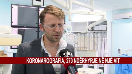 KORONAROGRAFIA, 270 NDËRHYRJE NË NJË VIT