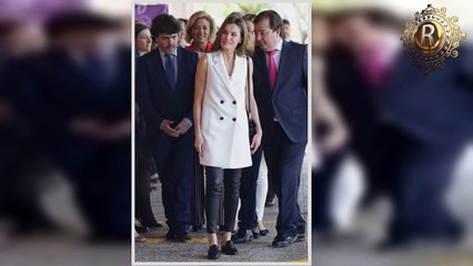 La reina Letizia sorprende con un complemento de su 'look' que creará tendencia