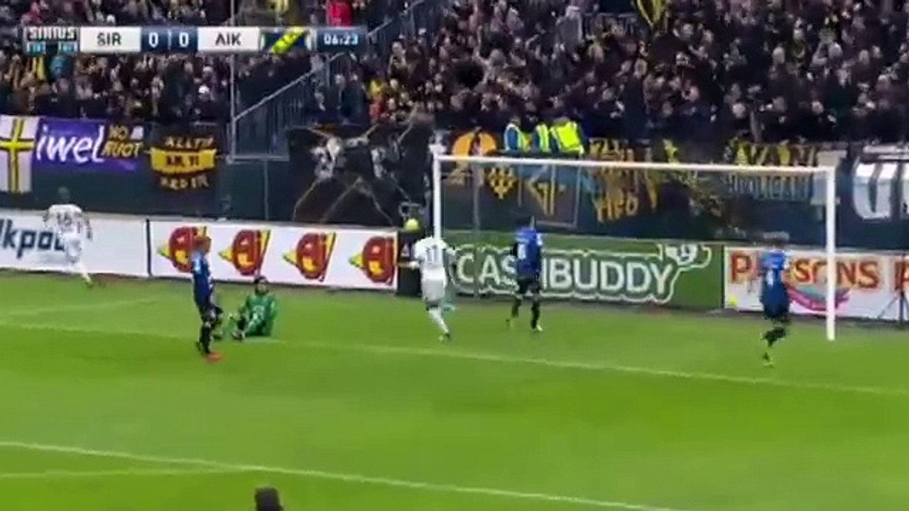 Sirius 0:1 AIK (Sweden. Allsvenskan. 2 May 2018)
