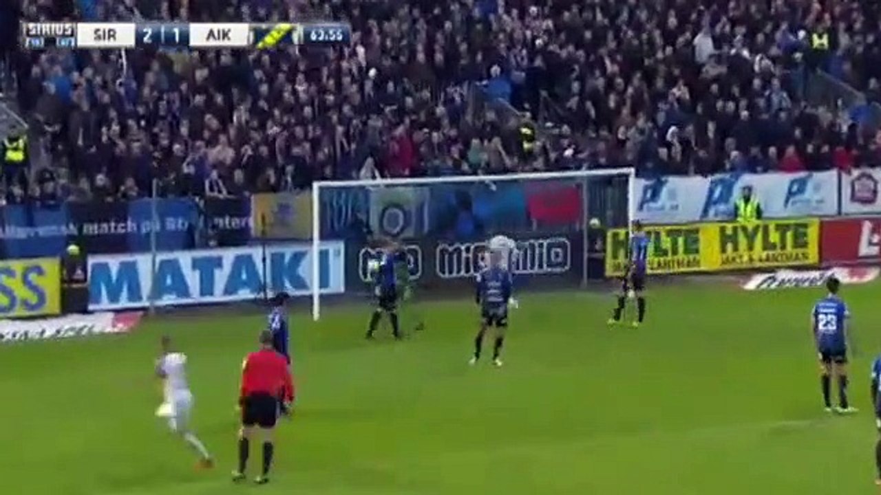 Sirius 2:2 AIK (Sweden. Allsvenskan. 2 May 2018)