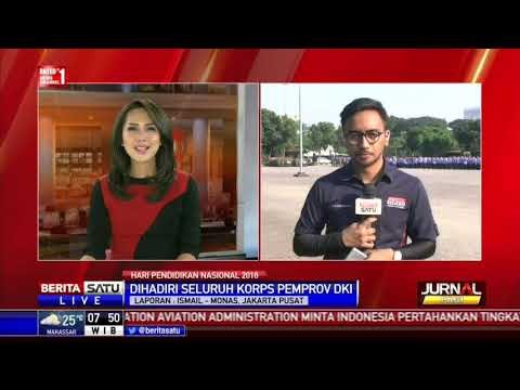 Sandiaga Uno Pimpin Upacara Hari Pendidikan Nasional