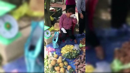 Nghi vấn người phụ nữ bán hàng ở chợ bị thôi miên mất sạch tiền