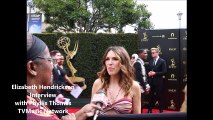 ElizabethHendrickson of The Young and the Restless at the 2018 daytime emmy awards