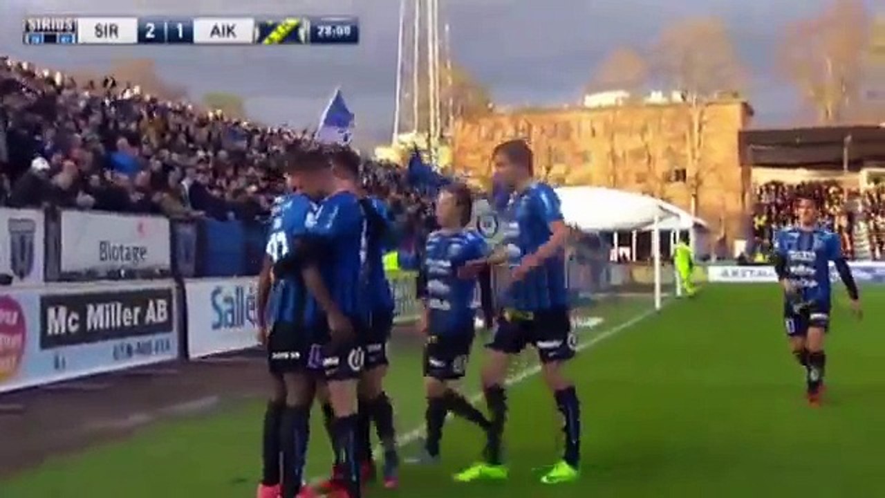 Sirius 2:1 AIK (Sweden. Allsvenskan. 2 May 2018)