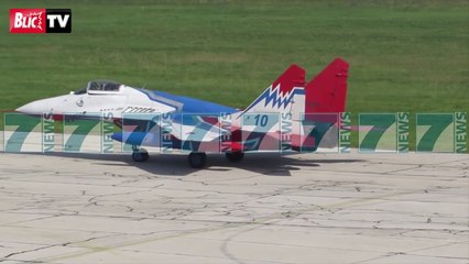 MBERRIJNE NE SERBI DY AVIONET GJUAJTES MIG 29 TE DHURUARA NGA RUSIA - News, Lajme - Kanali 11