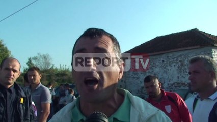 Report TV - Lushnje, vijon mësimi me klasa kolektive,banorët kundër sistemit