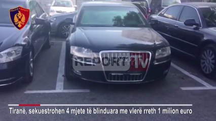 Report TV - Më shumë se 100 makina të blinduara qarkullojnë me leje në Shqipëri