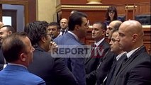 Report TV - Ruçi përjashton Bashën nga punimet e Kuvendit