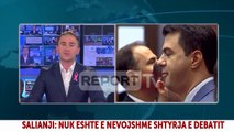 Report TV - Salianji: Basha nuk do dalë nga  seanca, s'janë aq të fortë këta...