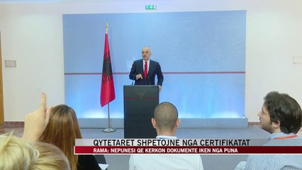Qytetarët shpëtojnë nga certifikatat - News, Lajme - Vizion Plus