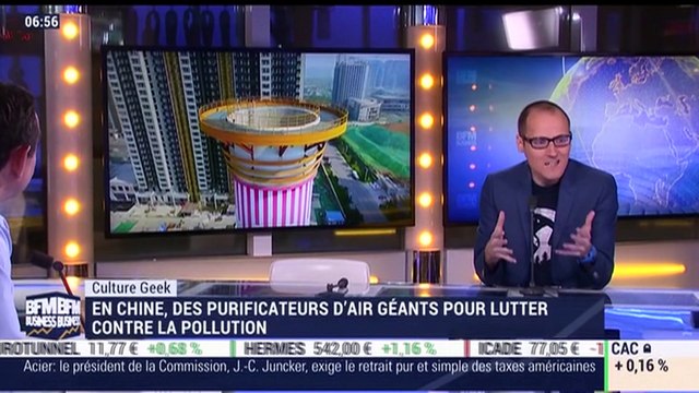 Anthony Morel: En Chine, des purificateurs d'air géants pour lutter contre la pollution - 03/05