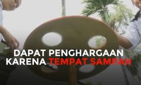 Dua Siswi dari Bali dapat Penghargaan karena Tong Sampah