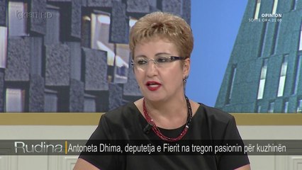 Rudina/ Antoneta Dhima tregon pasionin per kuzhinen (05.10.17)