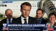 En Nouvelle-Calédonie, Emmanuel Macron salue une 