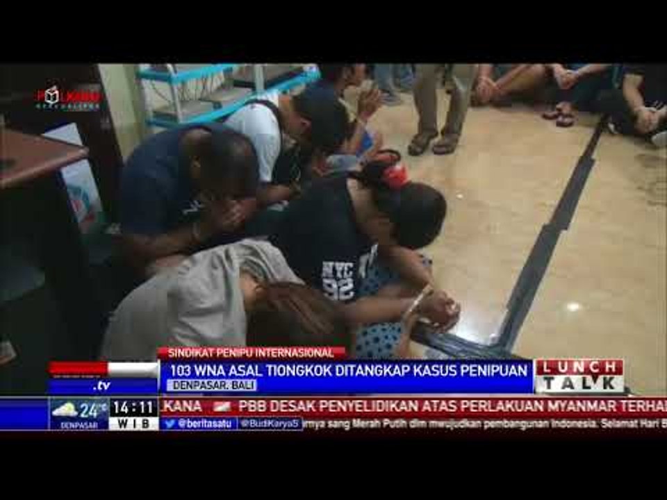 Polda Bali Tangkap Ratusan WNA Asal Tiongkok