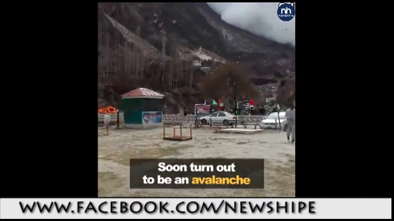 Have you ever seen an avalanche up close