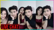 Shivya Pathania & Kinshuk Vaidya CUTE SURPRISE For Fans | Live Chat